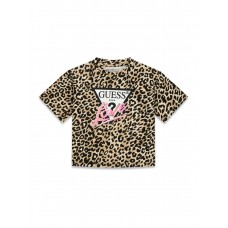 GUESS μπλούζα παιδικ΄ή κορίτσι J6RI08K6YW4-P1H6 λεοπάρ